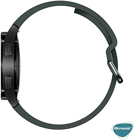 Galaxy 6 40mm için Kordon Silicone Band Siyah