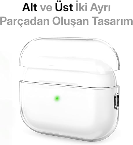 4. Nesil için (2024) Şeffaf Cyrstal Clear Ultra Berrak Kılıf (4. Nesil)