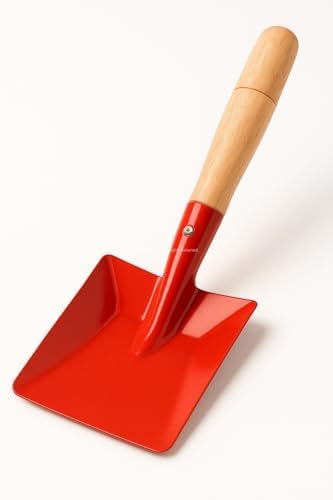 Mini Saplı Bahçe Küreği, Renkli Metal Başlık, Ahşap Sap, Hobi Bahçesi, Hayvan Yemi Verme, Çocuklar İçin Güvenli, Saksı Toprağı Taşıma, Mini Boy, Hafif ve Dayanıklı Çok Amaçlı Bahçe Küreği