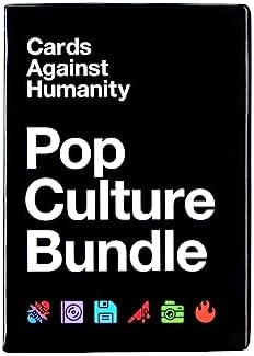 Against Humanity İnsanlığa Karşı Kartlar: Pop Kültürü Paketi | 6 Temalı Paketler + 10 Yeni Kart | 2023 için yeni!