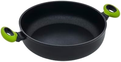 Colorgy Titanium 28Cm Sığ Tencere/Yeşil