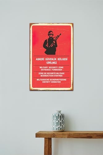 Ahşap Mdf Duvar Posteridayanılmaz Bir Kötülük Gelirse Eğer Başına Hz.Ali Mdf Tablo Drtr0004