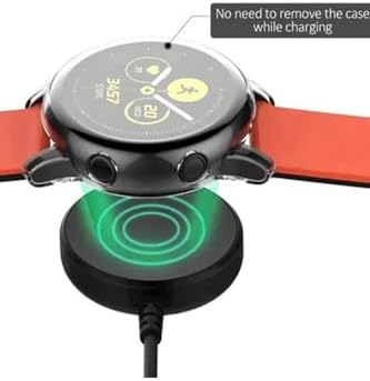 Galaxy 6 ile Uyumlu Akıllı Saat Usb Şarj Aleti Akıllı Saat Şarj Kablosu Manyetik Siyah