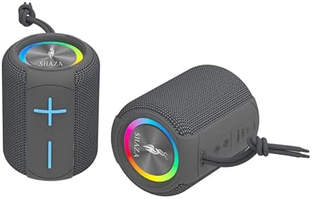 Taşınabilir Bluetooth Hoparlör IPX6 Suya Dayanıklı - 6W Ses Çıkışı Gri