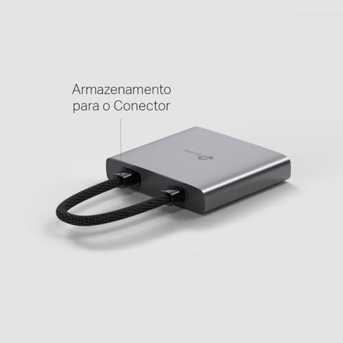 UH3020C, 4K 60Hz HDMI, 100W Hızlı Şarj, 1x Type-A, 3'ü Bir Arada USB-C Hub