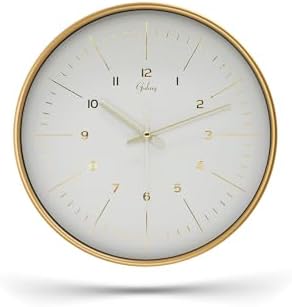 30 Cm Gerçek Cam Sessiz Mekanizma Duvar Saati