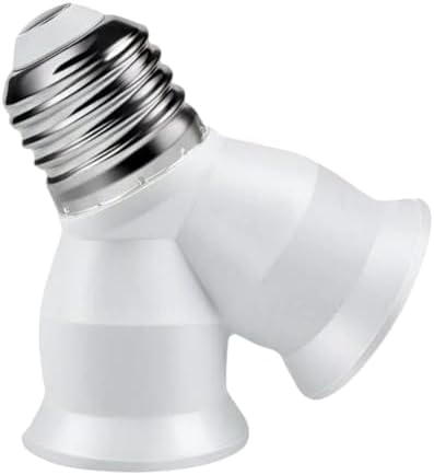 ‎Monte Lua E27 Duy Çoğaltıcı (Tek Duydan Çift E27 Lamba Bağlantısı)