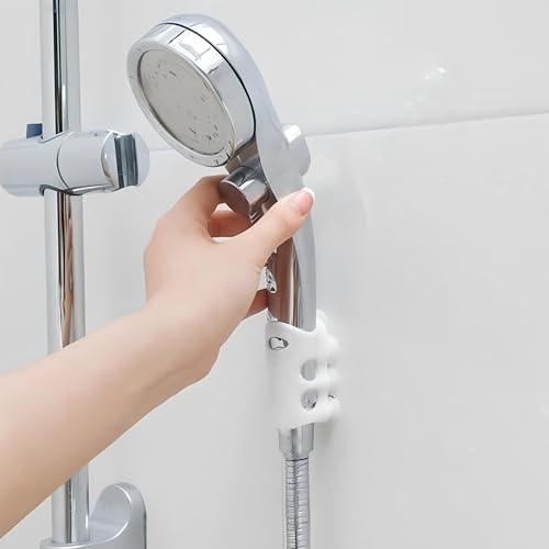 2 Adet Vantuzlu Duş Başlığı Tutucu – Silikon, Ayarlanabilir, Aletsiz Kurulum