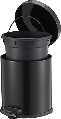 Pedallı Çöp Kovası Siyah 3 LT (NV1001RS)