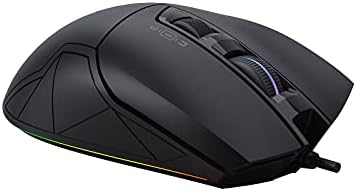 W70 Max 10000 Cpi 8 Tuş Optik RGB-UC3&4 Aktif Kablolu Siyah Gaming (Oyuncu) Mouse