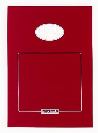 A5 Renkli Bloknot 50 Yaprak, Noktalı 4'lü Paket, Bordo, Turuncu,, Pembe