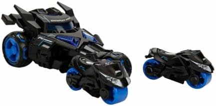 Maxx Wheels Motosiklet Fırlatıcılı Sesli ve Işıklı Araba - Kırmızı