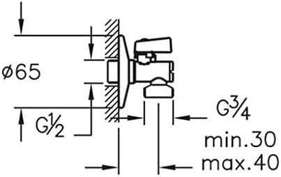 A45228 Filtreli Çamaşır Musluğu, Krom