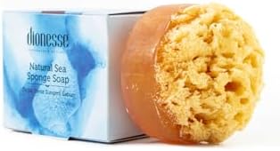 Deniz Süngerli Reishi Mantarı Sabunu 140 gr | Cildi Yenileyen 100% Doğal El Yapımı Sabun