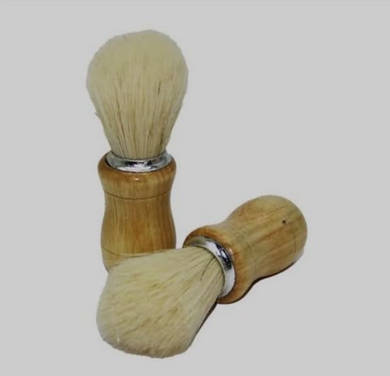 Omega Gerçek Kıldan Üretim Ahşap Saplı Lüx Sakal Fırçası Lider 11cm Boy 1410