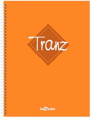 A4 Defter Kareli Turuncu Tranz 200 Sayfa