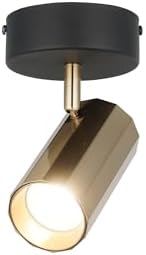 Rosta Tekli Siyah-Antık Lak Plafonyer 1xgu10