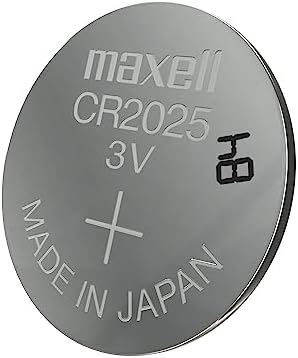 CR2025 piller, 5 adet, Lityum, 3 V, 170 mAh, gri