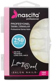 250'li Kutulu Long Oval Takma Tırnak - 171
