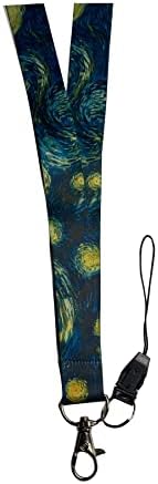 Yıldızlı Geceler Boyun ipi ve Telefon Askısı