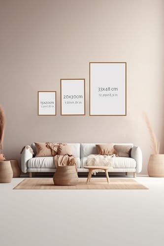 3 Parça Çerçeve Görünümlü Mdf Tablo Seti - ARTSYCLLCT6-3348