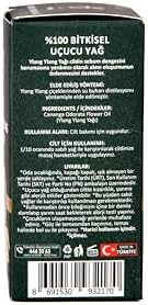 Ylang Ylang Yağı 10ml%100 Saf Yağ ARLAB Pure Ylang ylang Oil 10ml