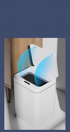 12 Lt Hareket Sensörlü Sessiz Kapatma Çok Amaçlı Çöp Kutusu- Yerli Üretim -2 ADET AA (kalem) PİL ile çalışmaktadır