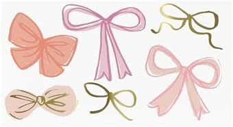 - Bow Tattoos - Kurdele Geçici Dövmeler (x2)