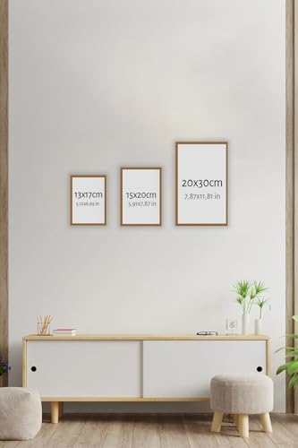 12 Parça Çerçeve Görünümlü Mdf Tablo Seti