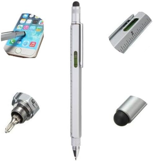 ZHL Çok Fonksiyonlu Kalem - 6'ları 1 arada - Çok Fonksiyonlu 6'sı 1 Arada Çok Amaçlı Mühendis, Mimar Kalem