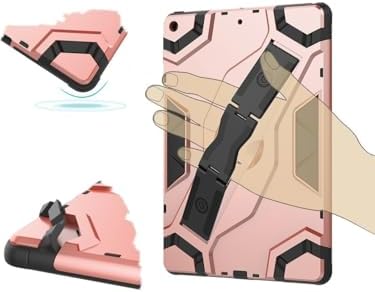 iPad Pro 11 ile uyumlu  uyumlu kılıf stand özelliği el geçmeli tasarım 2mm kamera koruma darbeye dayanıklı shockproof VegaPad model RoseGold