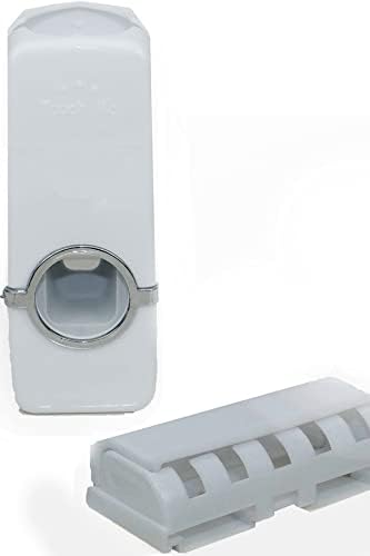 Otamatik Diş Macunu Sıkacağı Ve 5 Adet Diş Fırçalığı Macun Sıkacak Diş Fırçası Banyo Askı Seti