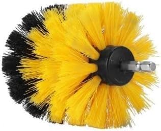 3lü Matkap Ucu Banyo Küvet Duşakabin Araba Tekerliği Koltuk Yıkama Temizleme Fırçası Seti, renkli, Küçük