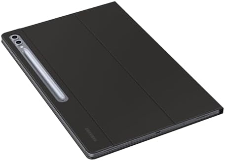 Book Cover Keyboard Slim EF-DX920 Galaxy Tab S10 Ultra için | Tab S9 Ultra QWERTZ klavye ve AI tuşlu, tek parça tablet kılıfı, ince tasarım, S Pen bölmesi, siyah