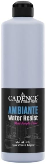 Ambiante Suya Dayanıklı Akrilik Boya AW-08 ARDUVAZ GRİ 500ML + KATALİZÖR 20GR