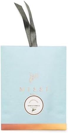MİSSİ 3 Adet Oud Vanilya Kokulu Zarf Seti