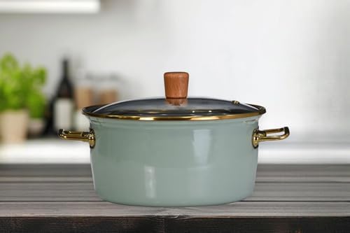 PR Soft Green Kızartma Tenceresi 22 cm