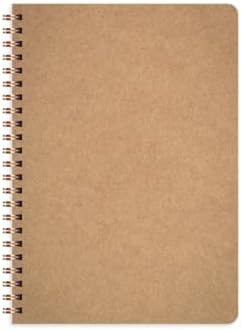 A5 Karton Kapak 70 Yaprak 110 gram Kareli Not Defteri