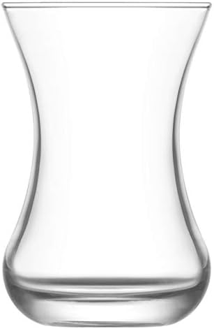 Demet 6'lı Çay Bardağı, 135 cc, Cam