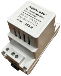 Zil Trafosu 4-8-12V /4VA AK-910 Kapı Zili Trafosu,Transformator,Güç Kaynağı Bell Transformer
