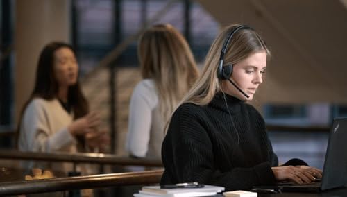 I Adapt 130 USB II - Kulaklık - Kulak Üstü - Kablolu - USB - Siyah - UC için Optimize Edildi