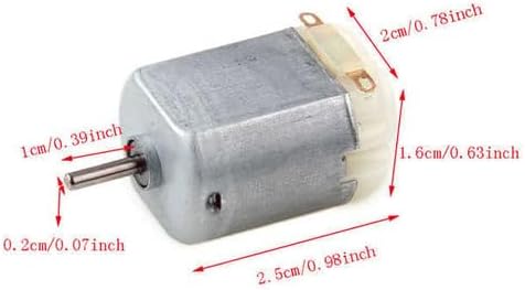 3V-6V Oyuncak Dc Motor Ve Pervane