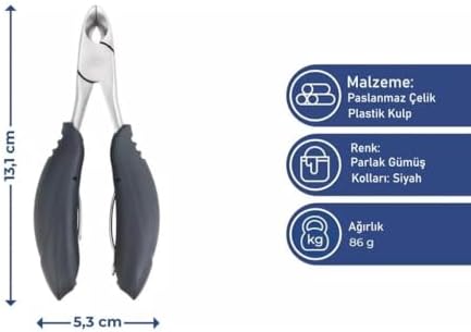 Diyabetik Tırnak Makası Ve Makas, 2'li Set