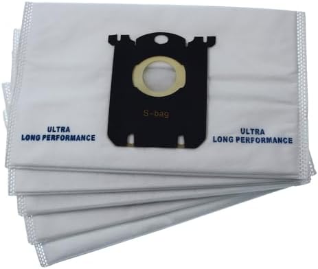 , ile Uyumlu S-Bag Ultra Long Geniş Hacimli Toz Torbası, 5'li Paket