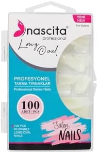 100'lü Kutulu Long Oval Takma Tırnak - 165