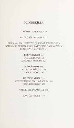 Çernobil Duası - Geleceğin Tarihi: 2015 Nobel Edebiyat Ödülü