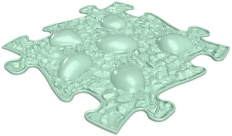 Muffik Baby Pastel Set - 0-3 Yaş Bebek Duyu Gelişim Matı - 6'lı Ortopedik Aktivite Matı - Tummy Time Destek Matı - Fizyoterapi Matı