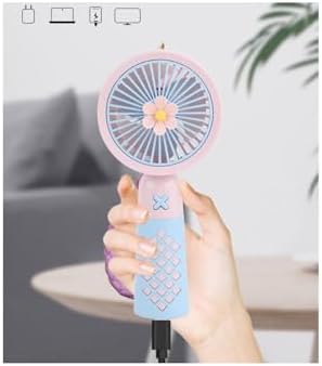 Şarjlı Mini Vantilatör Deri Anahtarlıklı