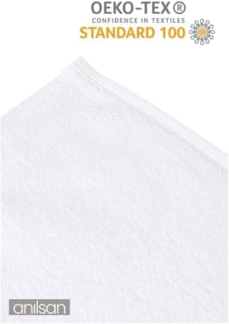 6'lı Beyaz Banyo Havlusu - 70x140 Cm, 490 Gr,%100pamuk, Spa Ve Otel Havlusu, Günlük Kullanıma Uygun