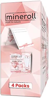 Tek Kullanımlık Çubuk Kan Taşı, Erkekler ve Kadınlar için Ufak Jilet Kesikleri ve Manikür Pedikür Uygulamalarında Kanamayı Durdurur, 20'li 4 Paket